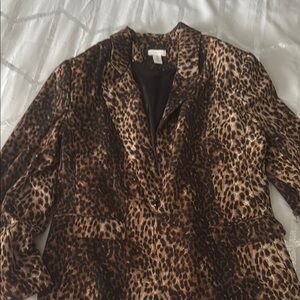 Leopard Print Women's Jacket